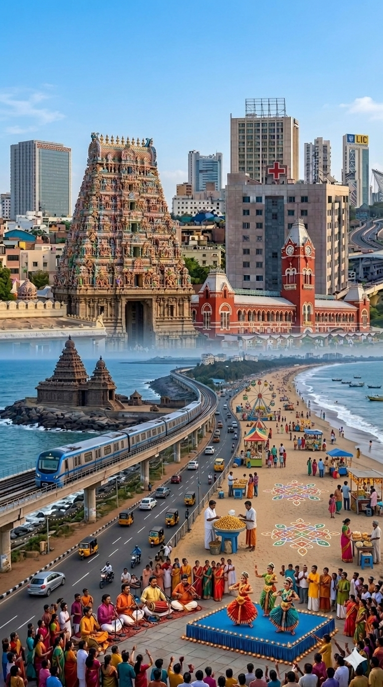 Chennai and Tamil Nadu — host city and region